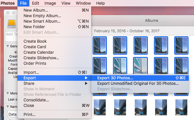 Cách copy ảnh từ photo sang usb trên macbook 21 Cách copy ảnh từ photo sang usb trên macbook - lệnh export